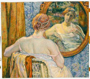 Femme dans un miroir, 1907
