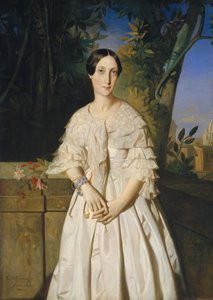 Comtesse de La Tour-Maubourg Marie-Louise-Charlotte-Gabrielle Thomas de Pange..., 1841 - Théodore Chassériau