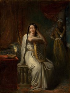 Desdémone, Le Chant du Saule, 1849 - Théodore Chassériau