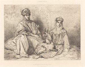 Femmes mauresques de Constantine - Théodore Chassériau