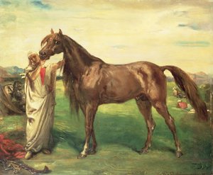 Hadji, un étalon arabe - Théodore Chassériau