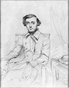 Portrait de Charles Alexis Henri Clérel de Tocqueville, 1844 - Théodore Chassériau