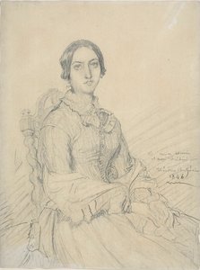 Portrait de la baronne Chassériau - Théodore Chassériau