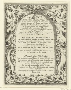 Page de titre: Modelli artificiosi di vasi diversi d