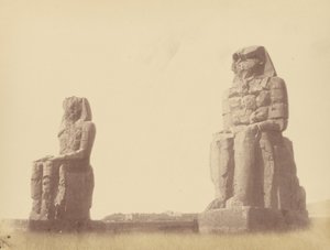 Colosse de Memnon - Théodule Devéria