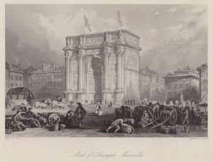 Arc de Triomphe, Marseille (gravure)