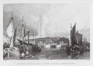 Église de Boston et Grand Sluice, Lincolnshire - Thomas (after) Allom