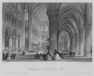 Cathédrale Notre-Dame, Paris (gravure)