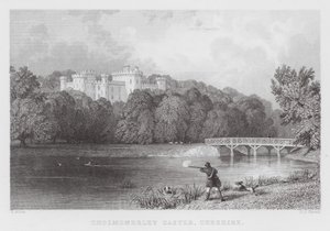 Château de Cholmondeley, Cheshire - Thomas (after) Allom