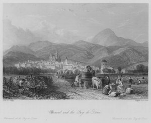 Clermont et le Puy-de-Dôme (gravure)
