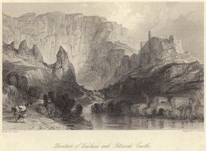 Fontaine de Vaucluse et château de Pétrarque