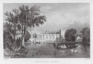 Abbaye de Newstead - Thomas (after) Allom