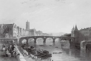 Le Pont de Toulouse - Thomas (after) Allom