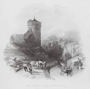 La tour du Phénix, murs de Chester - Thomas (after) Allom