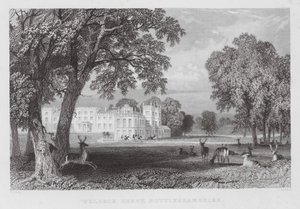 Abbaye de Welbeck, Nottinghamshire - Thomas (after) Allom