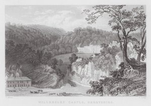 Château de Willersley, Derbyshire - Thomas (after) Allom