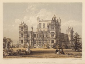 Wollaton Hall, Nottinghamshire - Thomas (after) Allom