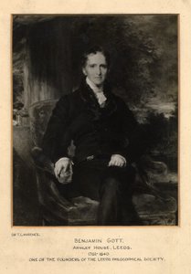 Portrait de Benjamin Gott - Thomas (after) Lawrence