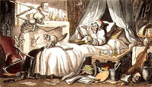 "Fungus, enfin, parvient à mettre/La flèche de la mort dans son cabinet", de 