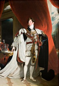 Portrait du roi George IV - Thomas (studio of) Lawrence