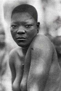 Fille Awemba, Livingstone à Broken Hill, Rhodésie du Nord, 1925-1927