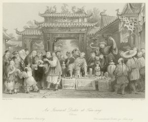 Un médecin itinérant à Tien-sing - Thomas Allom
