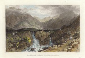 Mardale Head, Westmoreland - Thomas Allom