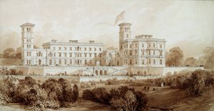 Osborne House, Île de Wight - Thomas Allom
