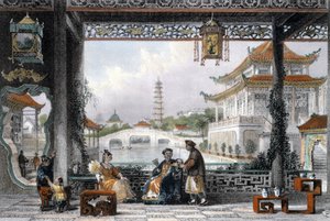 Pavillon et jardins d