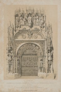 Croquis pittoresques en Espagne : Page de titre - Thomas Allom