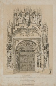 Esquisses pittoresques en Espagne : Page de titre, 1837 - Thomas Allom