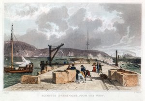 Brise-lames de Plymouth depuis l
