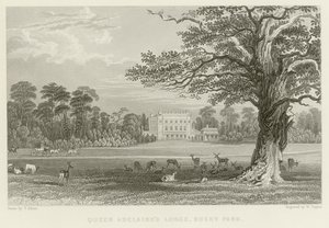 Lodge de la reine Adélaïde - Thomas Allom