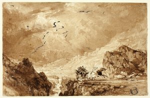 La Diligence dans les Alpes