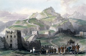 La Grande Muraille de Chine, 1843