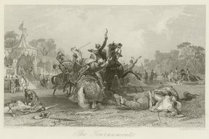 Le Tournoi - Thomas Allom