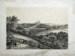 Château de Penrhyn, vers 1850