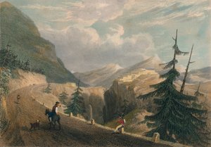Fort Lesseillon, près de Bramante, 1827 - Thomas Barber