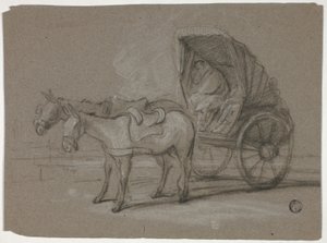 Chariot de marchand - Thomas Barker