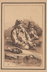 Figures rustiques : Deux garçons, 1801