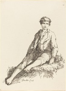 Jeune garçon assis, 1803 - Thomas Barker