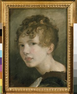 Portrait de Mlle H.M. de Cardonnel Lawson, XIXe siècle - Thomas Barker of Bath