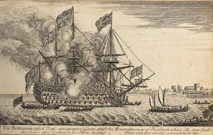 Brittannia, c.1730 (eau-forte) - Thomas Baston