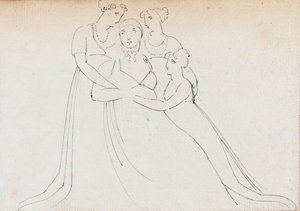 Les nièces de Nelson - Miss Bolton et Charlotte Nelson, plus tard Lady Hood
