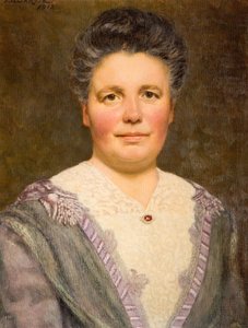 Portrait de Geraldine Cadbury née Southall, 1912 - Thomas Bowman Garvie