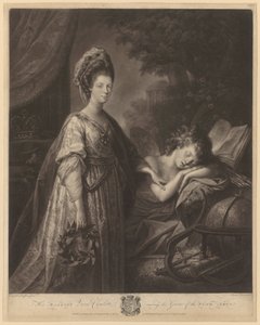 La reine Charlotte fait naître le génie des beaux-arts - Thomas Burke