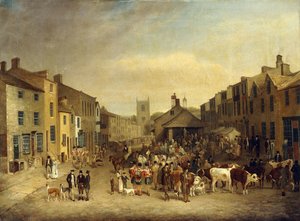 La foire de Skipton de 1830