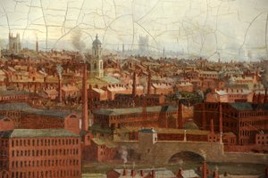 Vue de Leeds - Thomas Burras