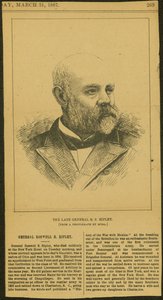 Nécrologie et gravure du général R.S. Ripley