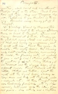 Journaux de Thomas Butler Gunn - Volume 20, page 104, 12 juillet 1862 - Thomas Butler Gunn